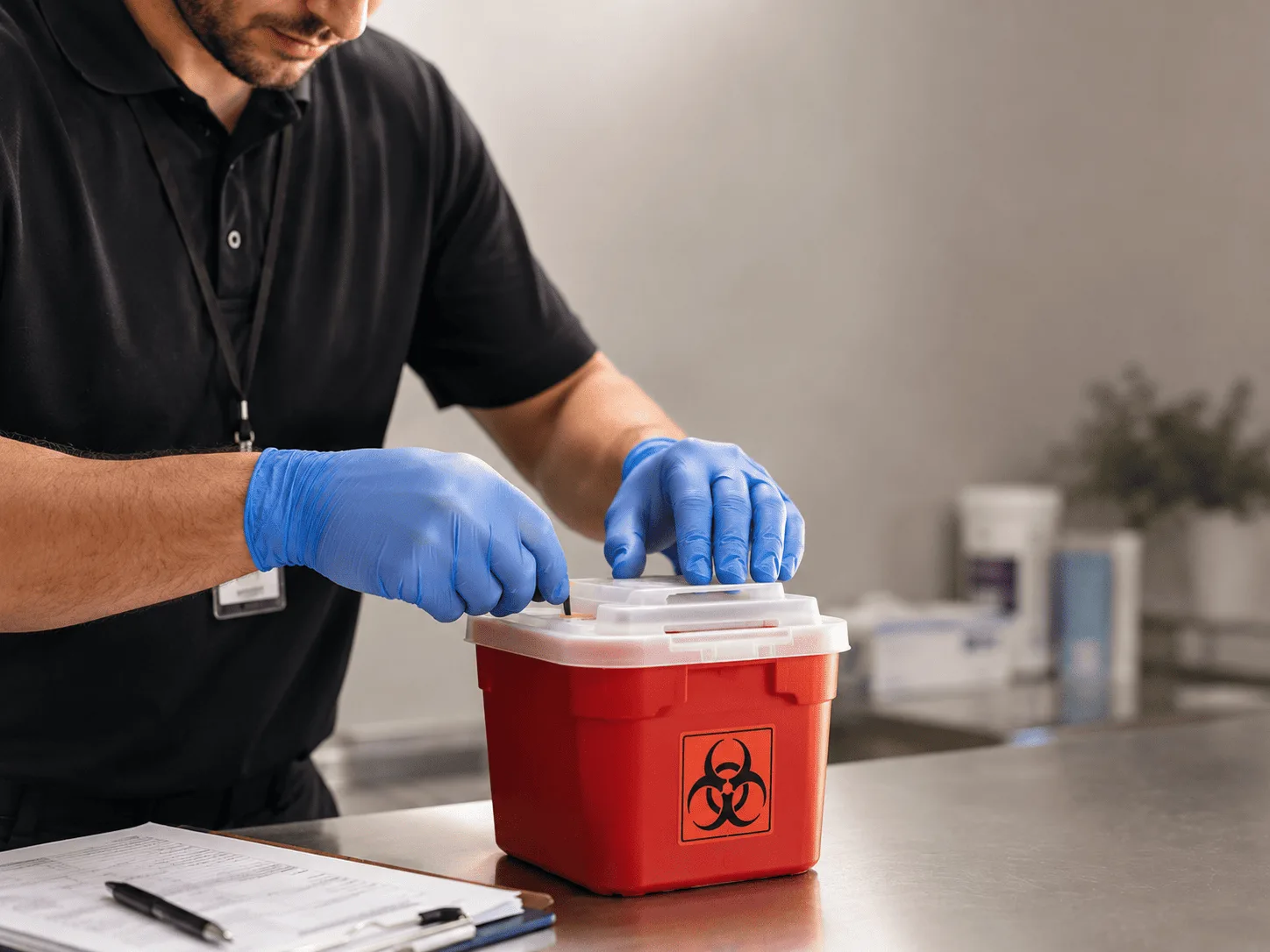 Why choose Sharps Waste Disposal in Mutual, OK